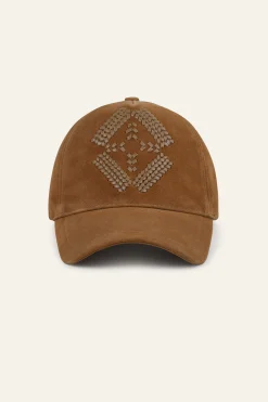 HARSHA gorra de cuero