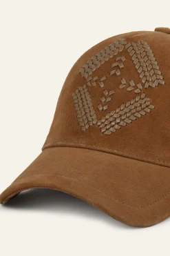HARSHA gorra de cuero