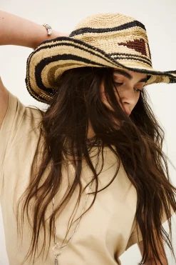 HINDIRA sombrero trenzado