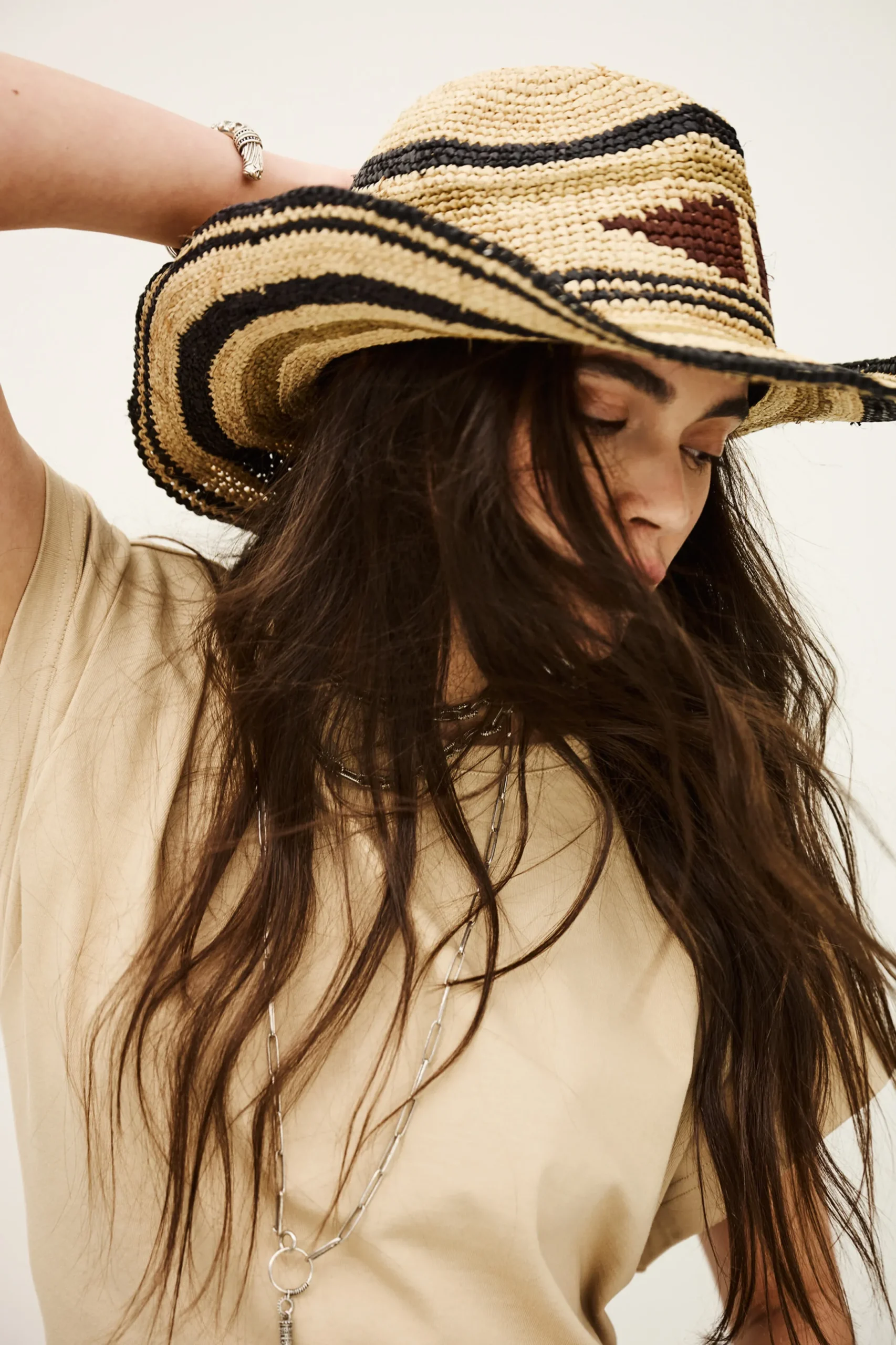 HINDIRA sombrero trenzado