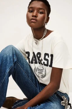 IONI camiseta de espíritu universitario
