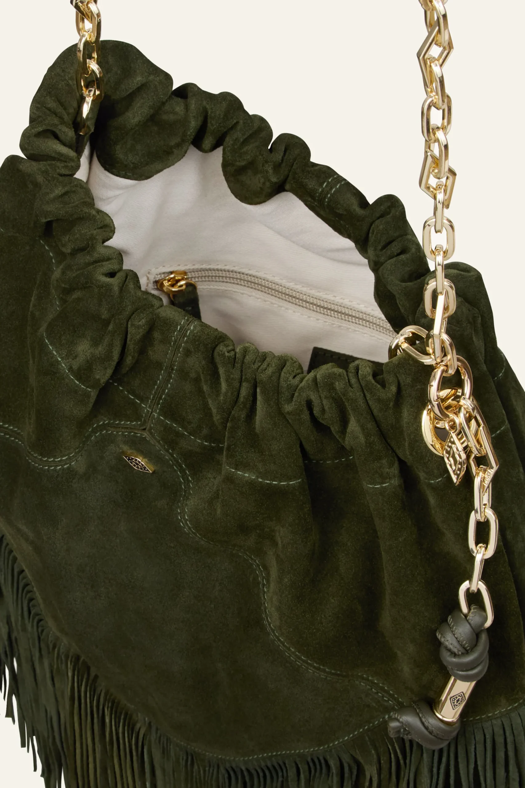 JUNE bolso de ante con flecos