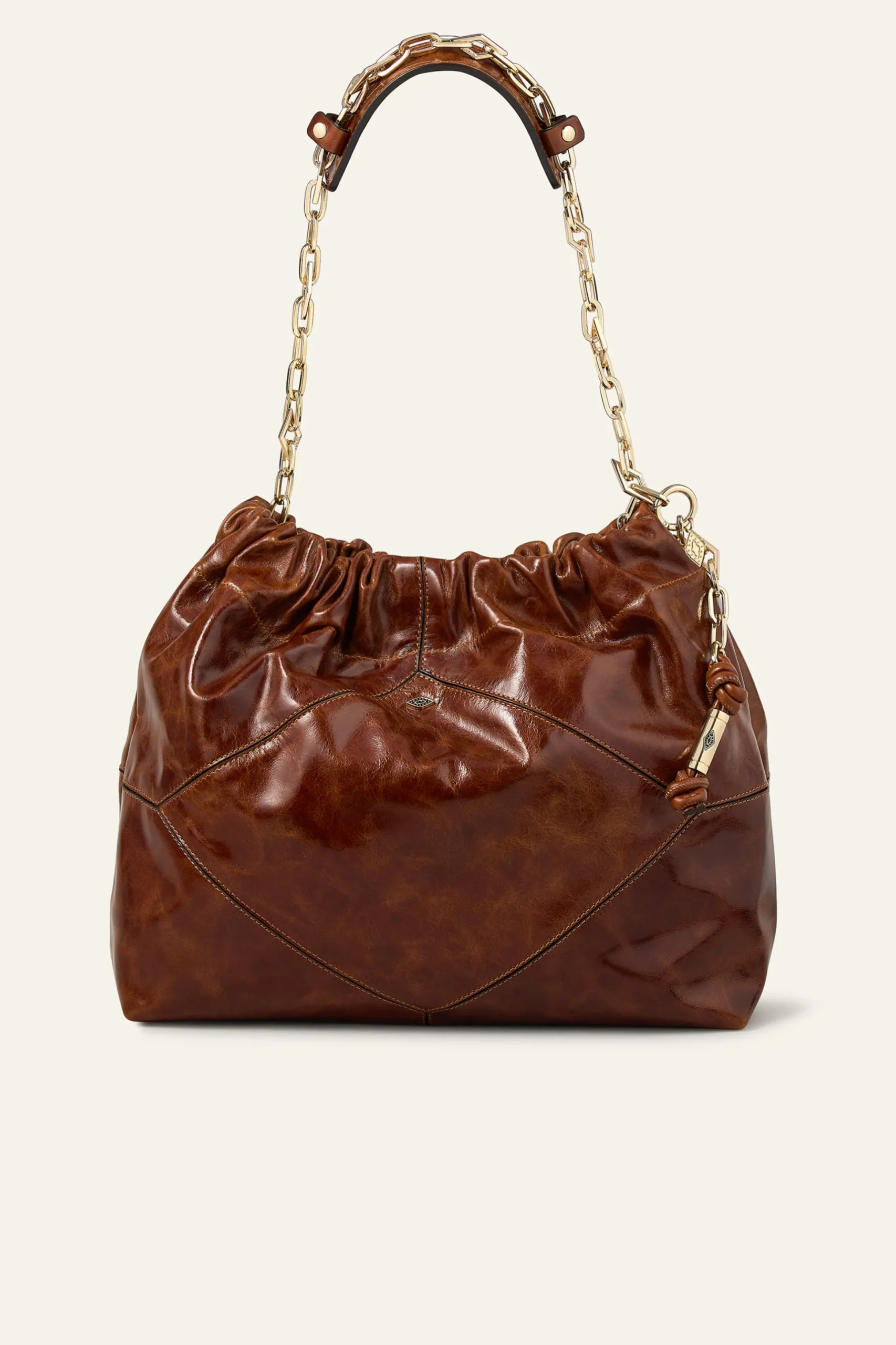JUNE bolso de mano de cuero