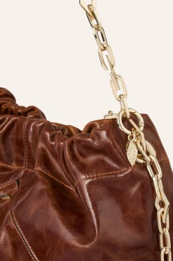 JUNE bolso de mano de cuero