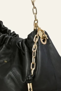 JUNIO bolso de mano de cuero
