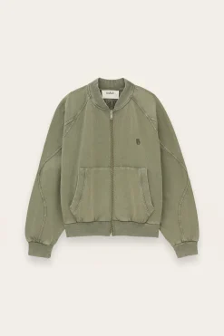 KIRA sudadera de algodón con cremallera