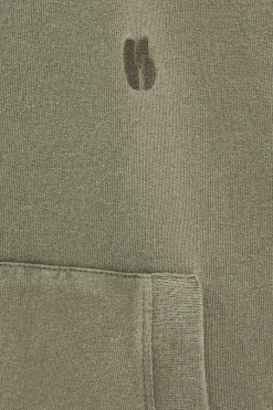 KIRA sudadera de algodón con cremallera