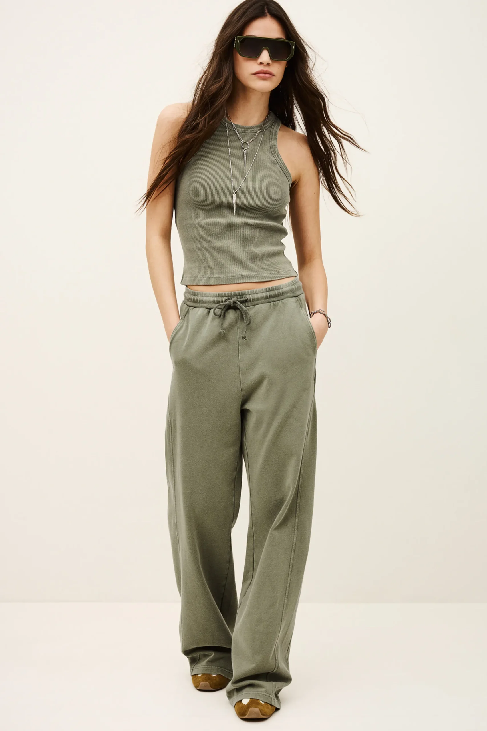 KOKO pantalón ancho de algodón € 135