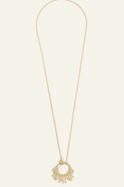 LINA collar largo con aro