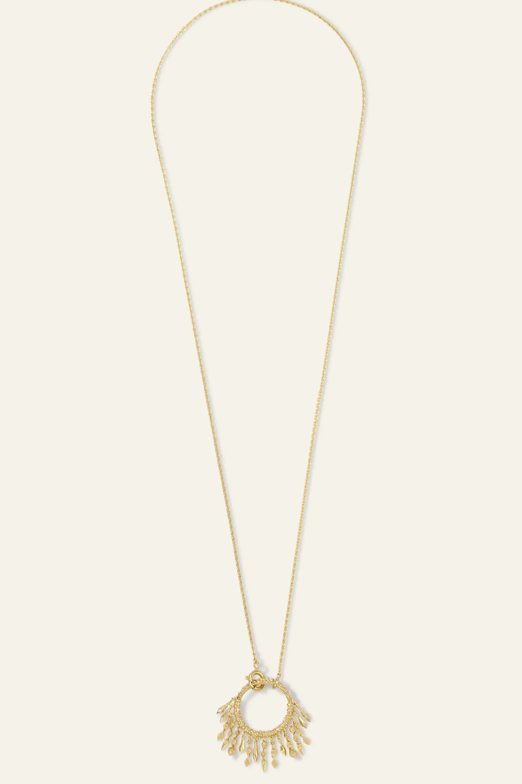 LINA collar largo con aro