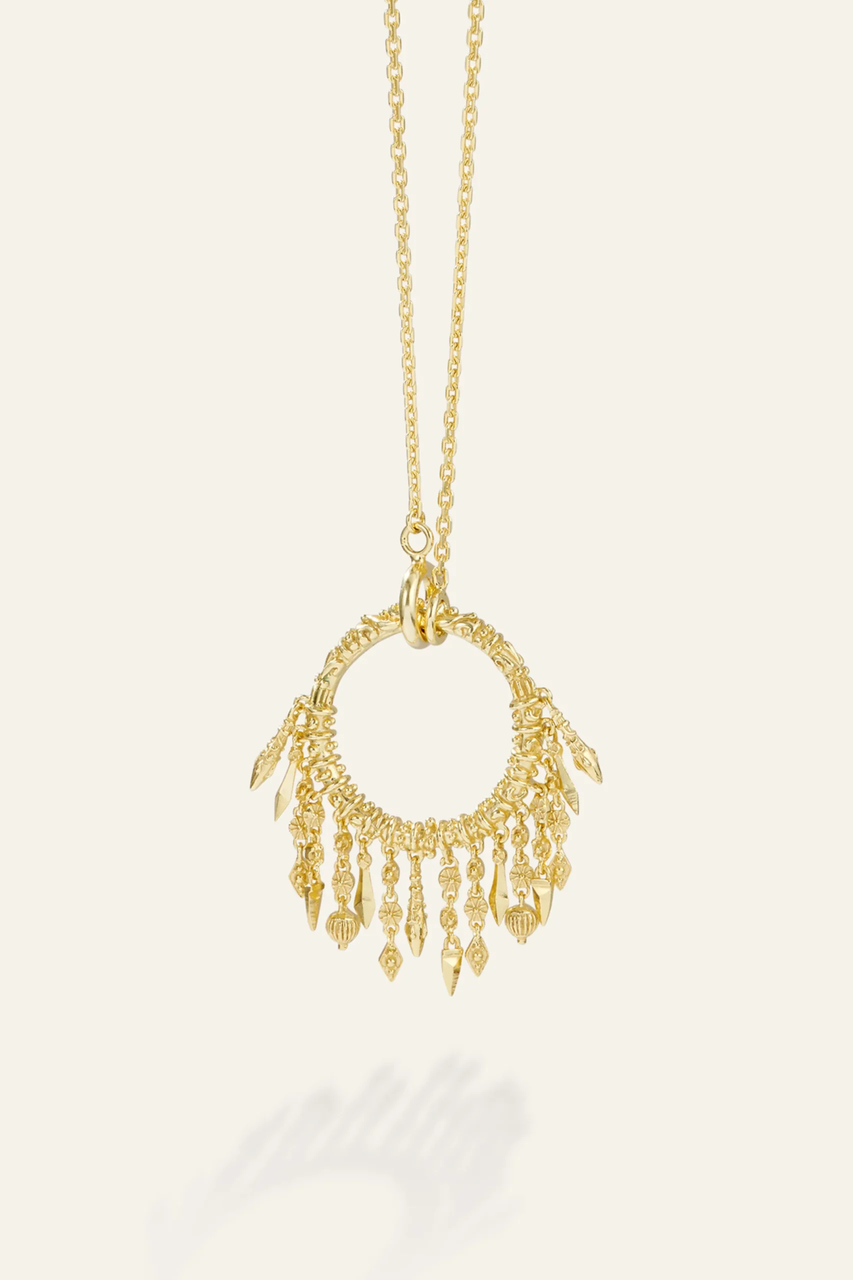 LINA collar largo con aro
