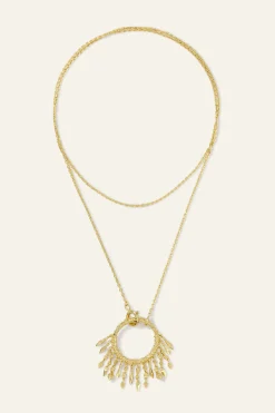 LINA collar largo con aro