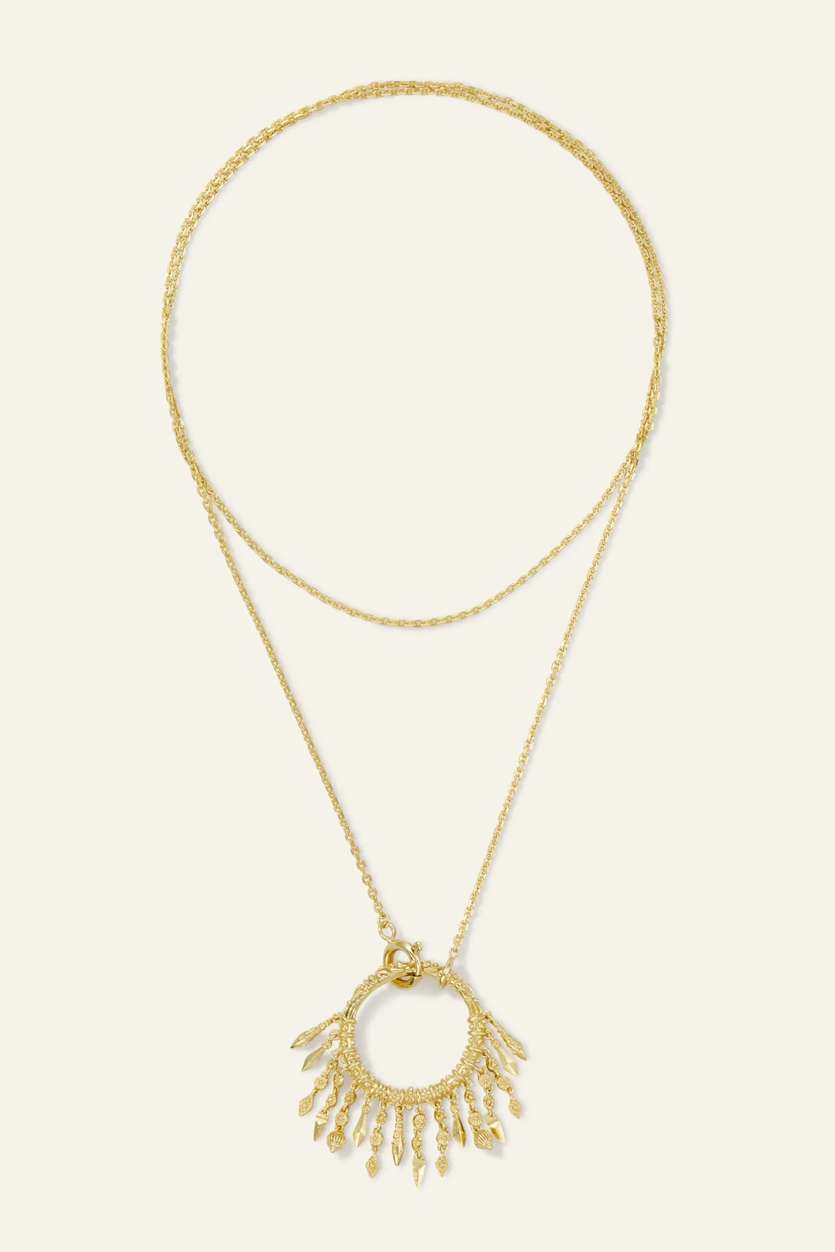 LINA collar largo con aro