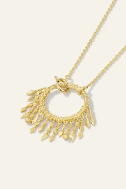 LINA collar largo con aro