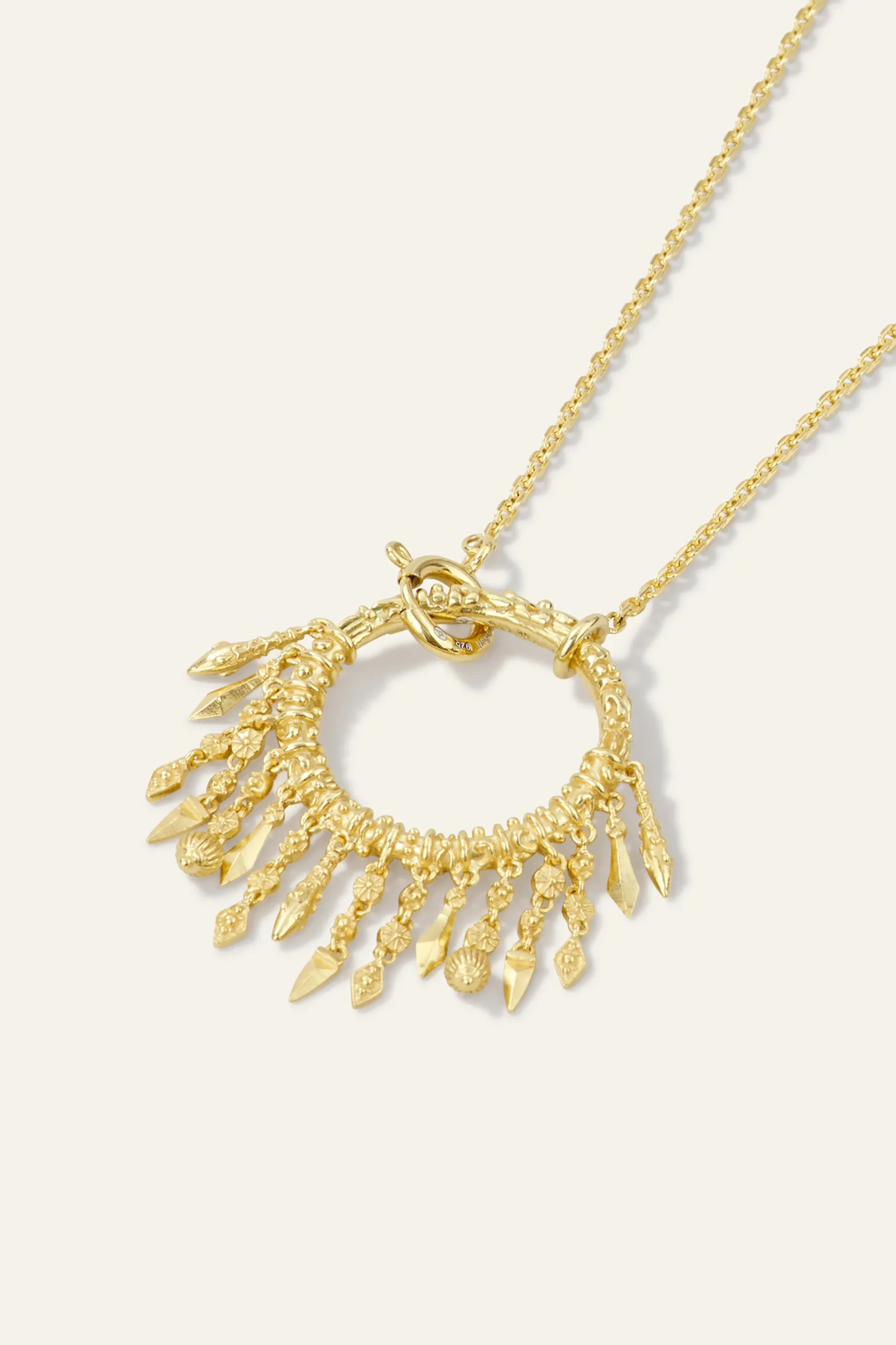 LINA collar largo con aro