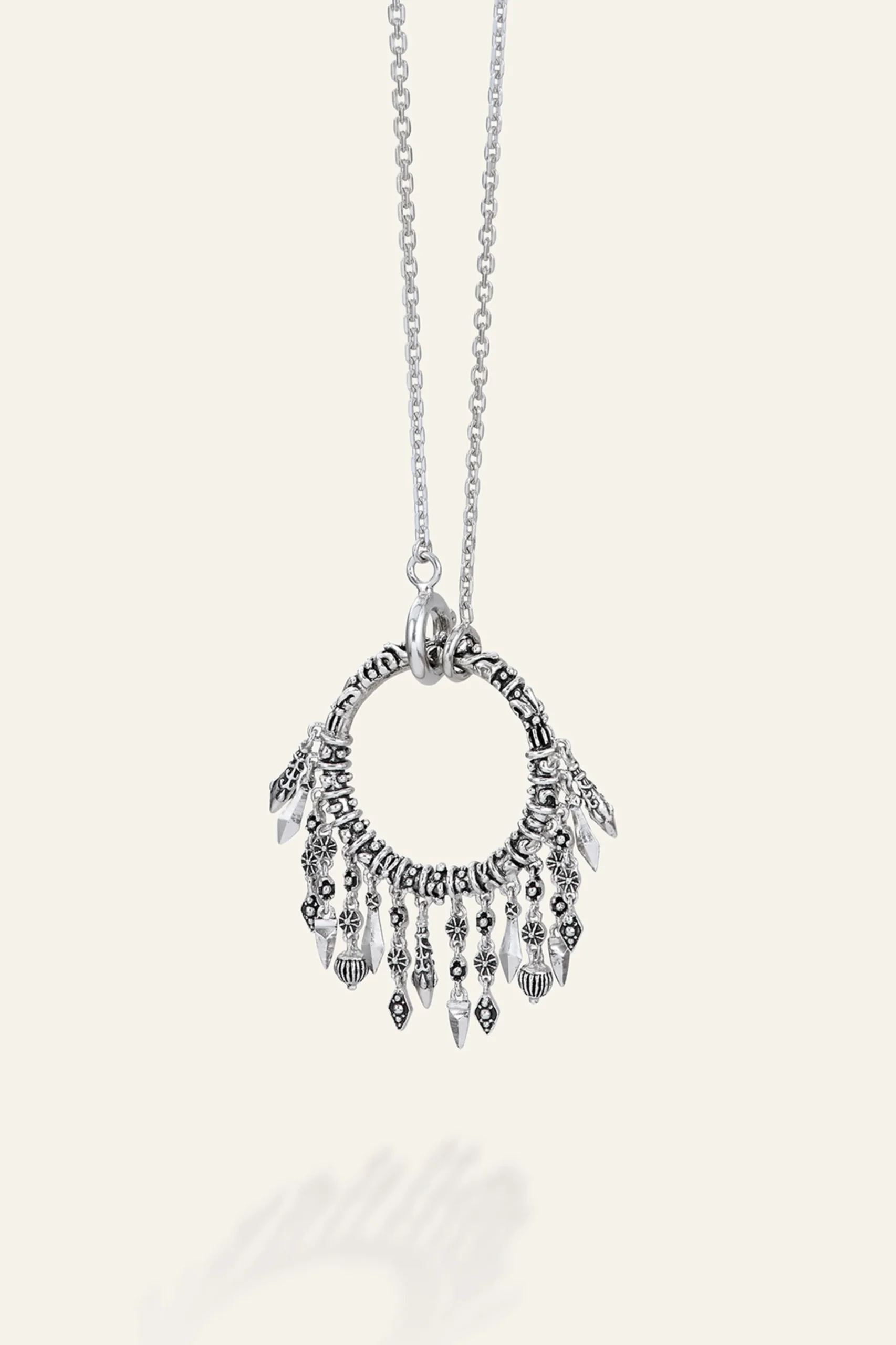LINA collar largo con aro