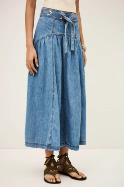 LONIA falda midi