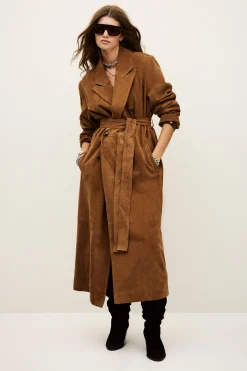 MAINA trench-style coat