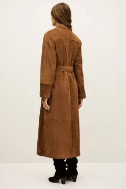 MAINA trench-style coat