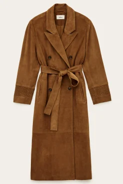 MAINA trench-style coat