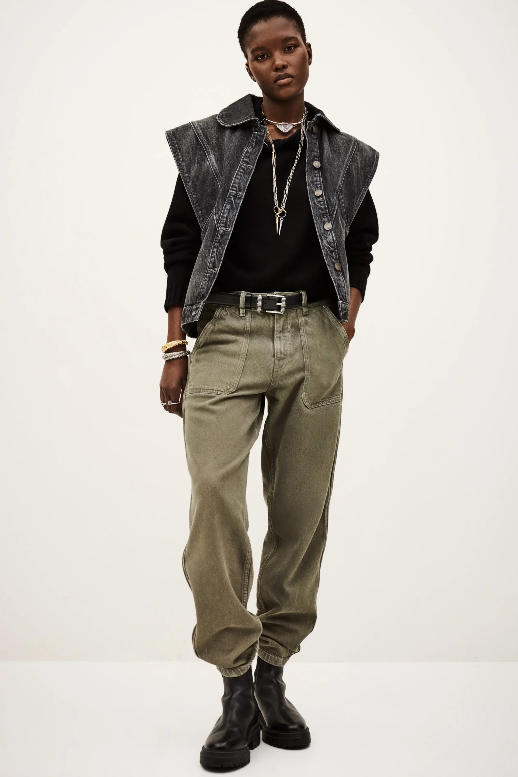 MAX chaqueta vaquera oversize