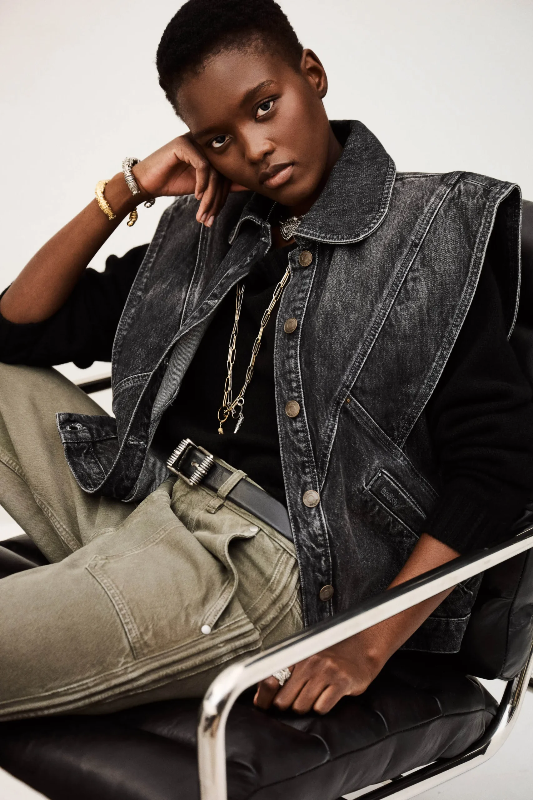 MAX chaqueta vaquera oversize