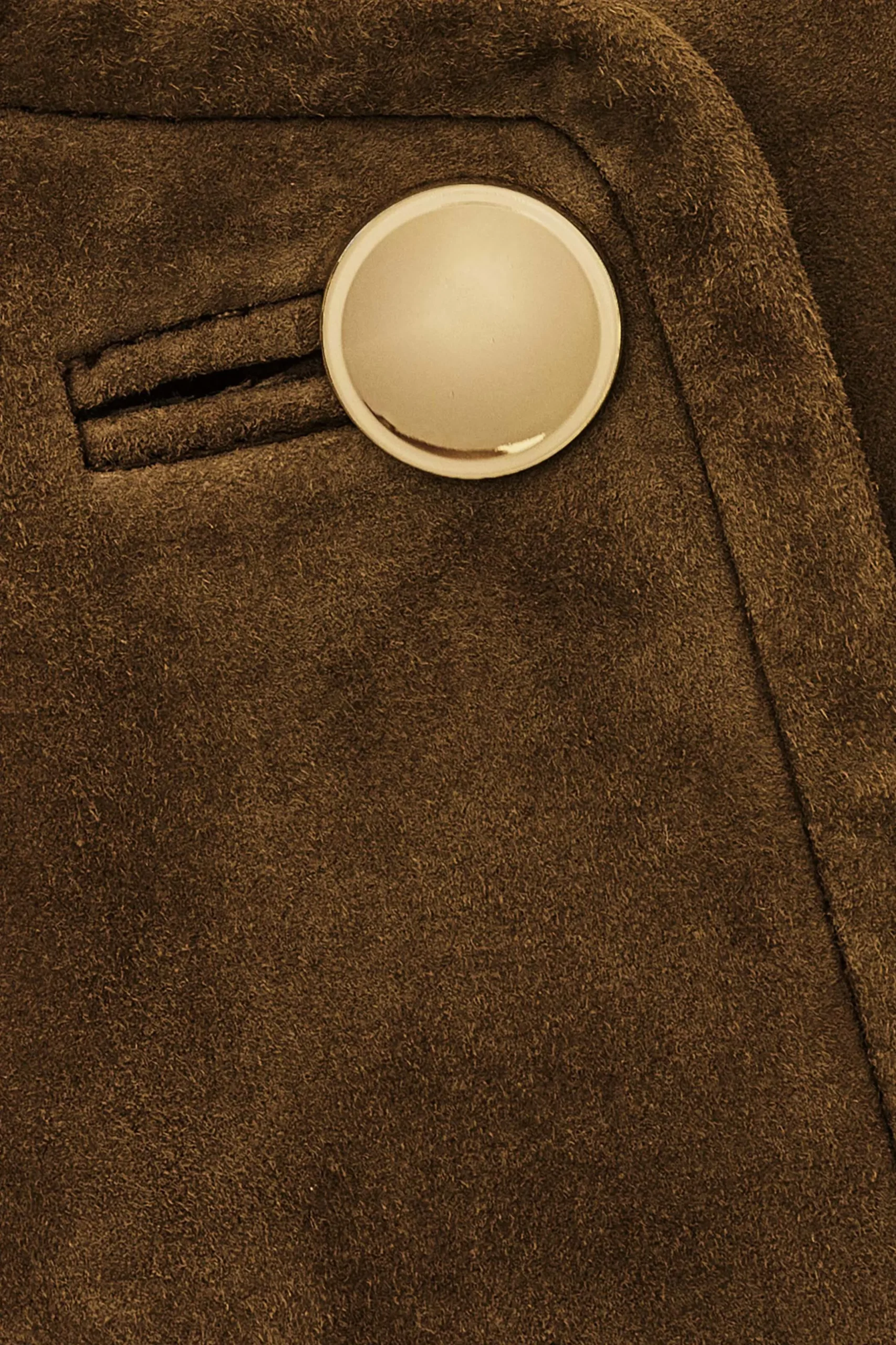 MELLA chaqueta corta de ante