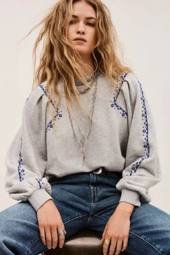MESTA sudadera bordada