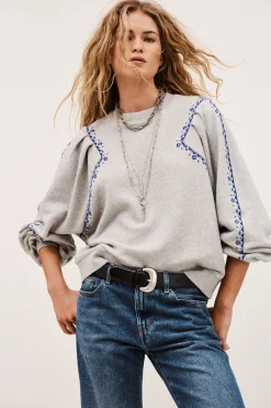 MESTA sudadera bordada