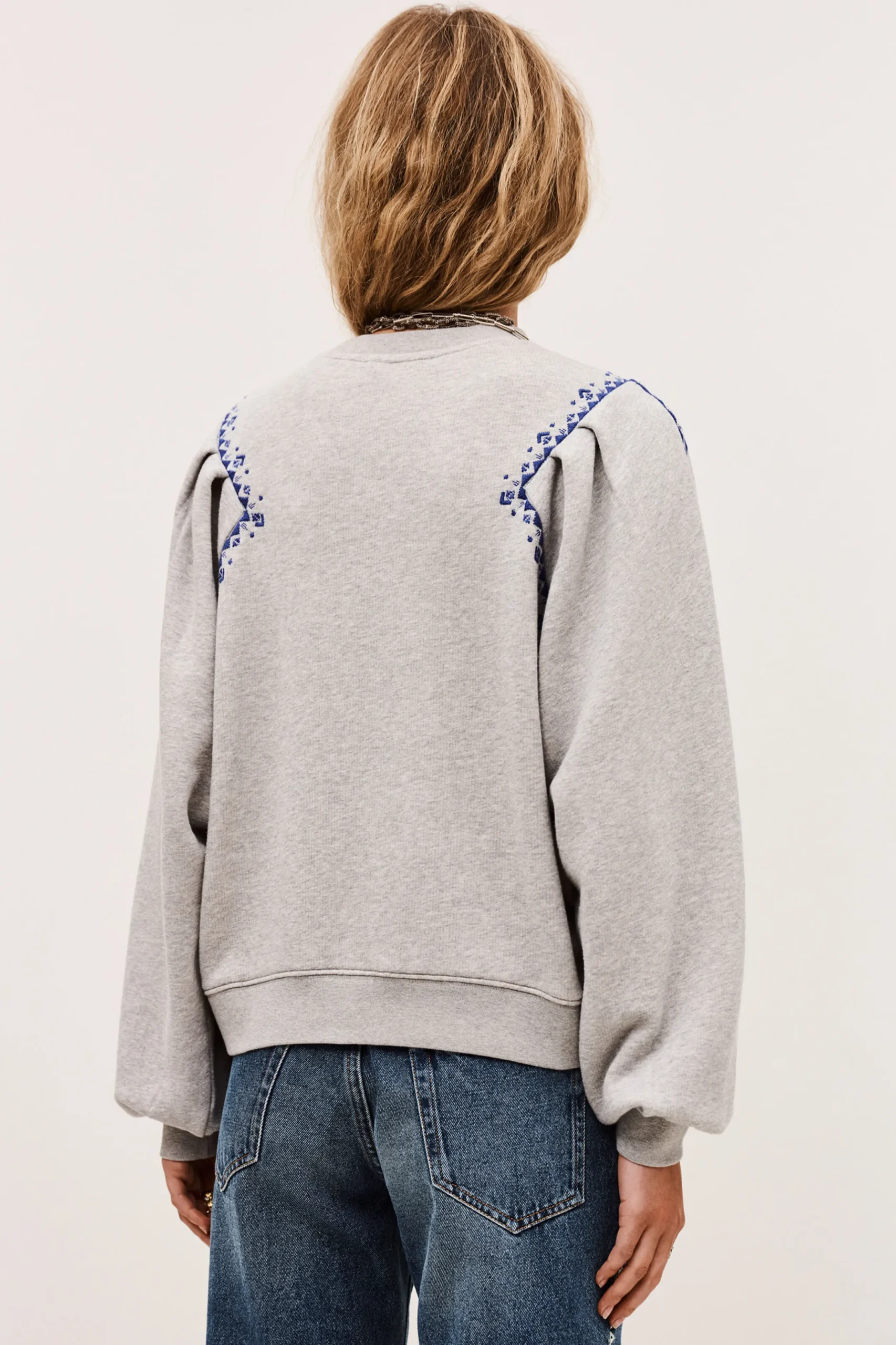 MESTA sudadera bordada