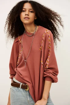 MESTA sudadera bordada
