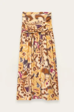 MIACOMA falda midi estampada