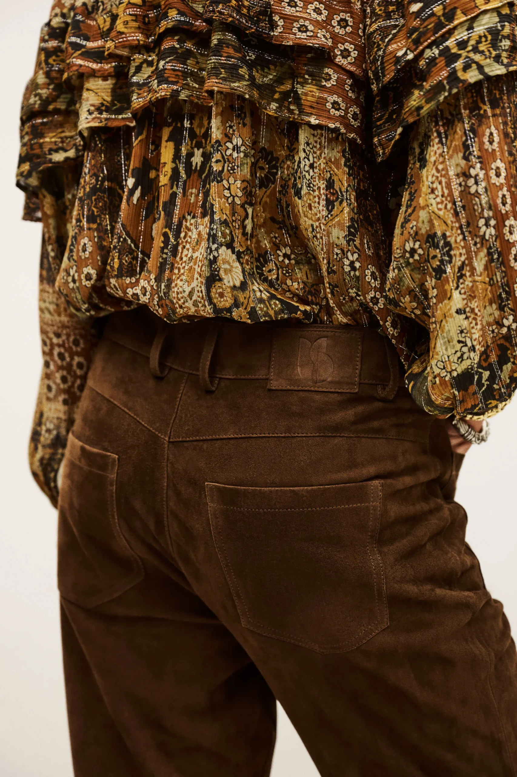 MOSSI wide-leg trousers