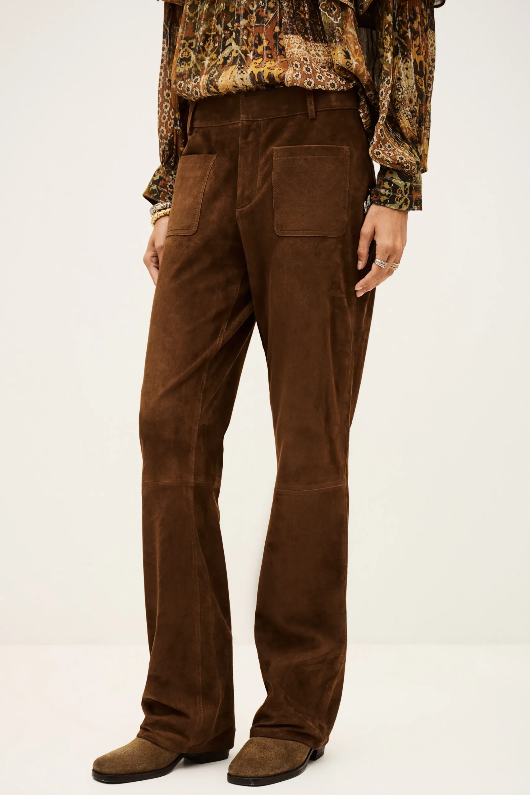 MOSSI wide-leg trousers