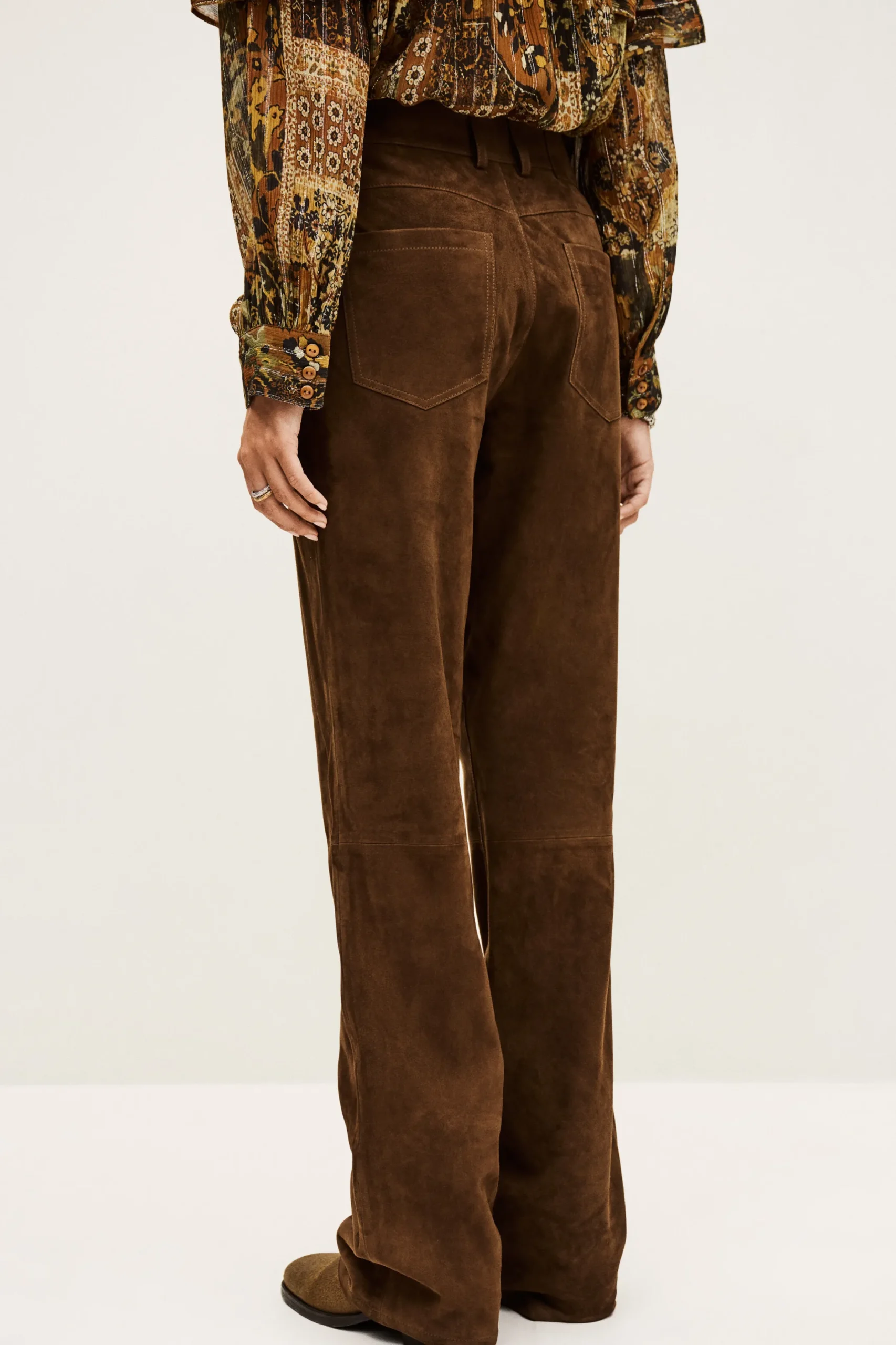 MOSSI wide-leg trousers