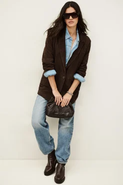 MOSTY blazer larga de traje