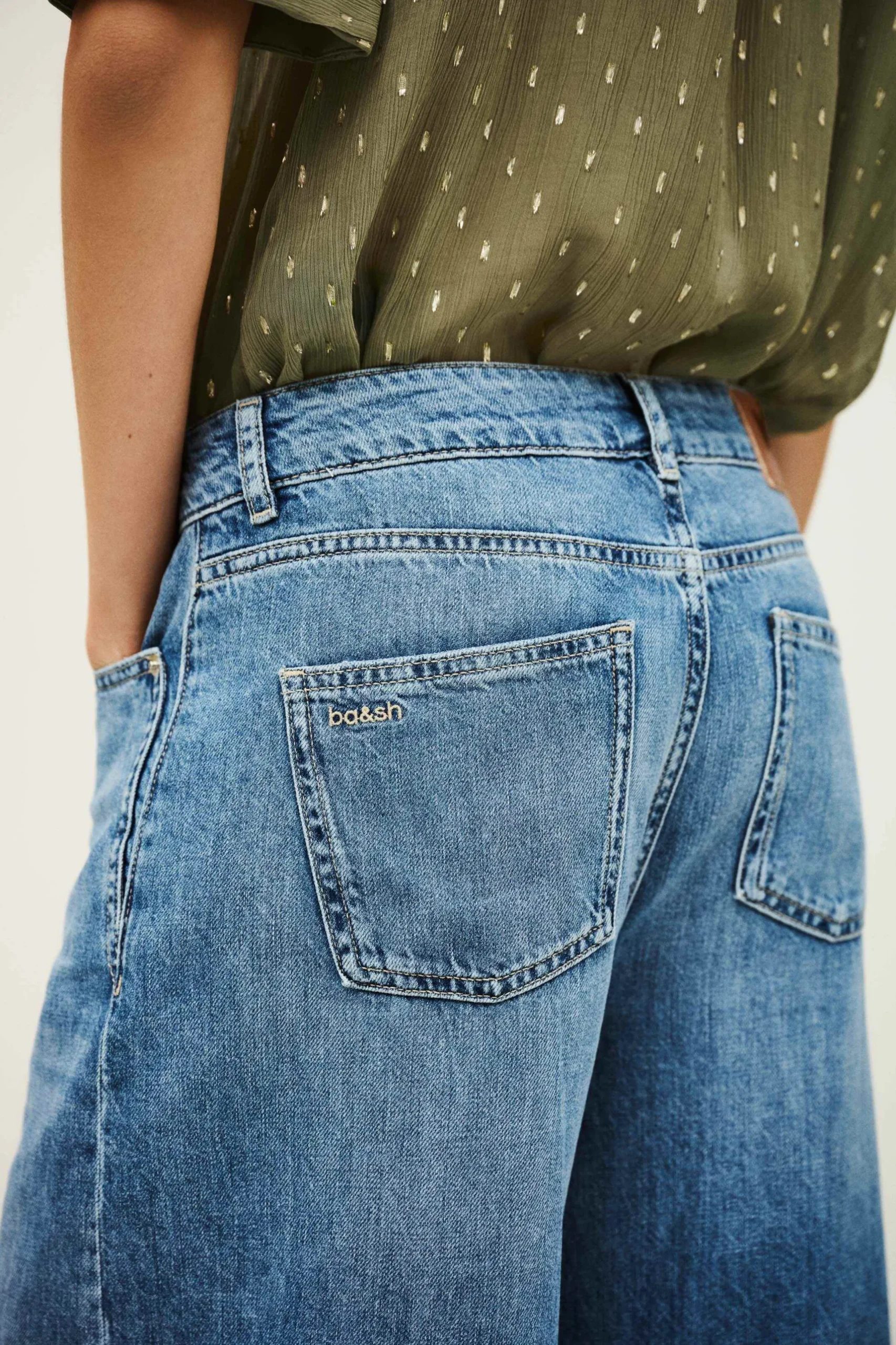 MUSC wide-leg jeans