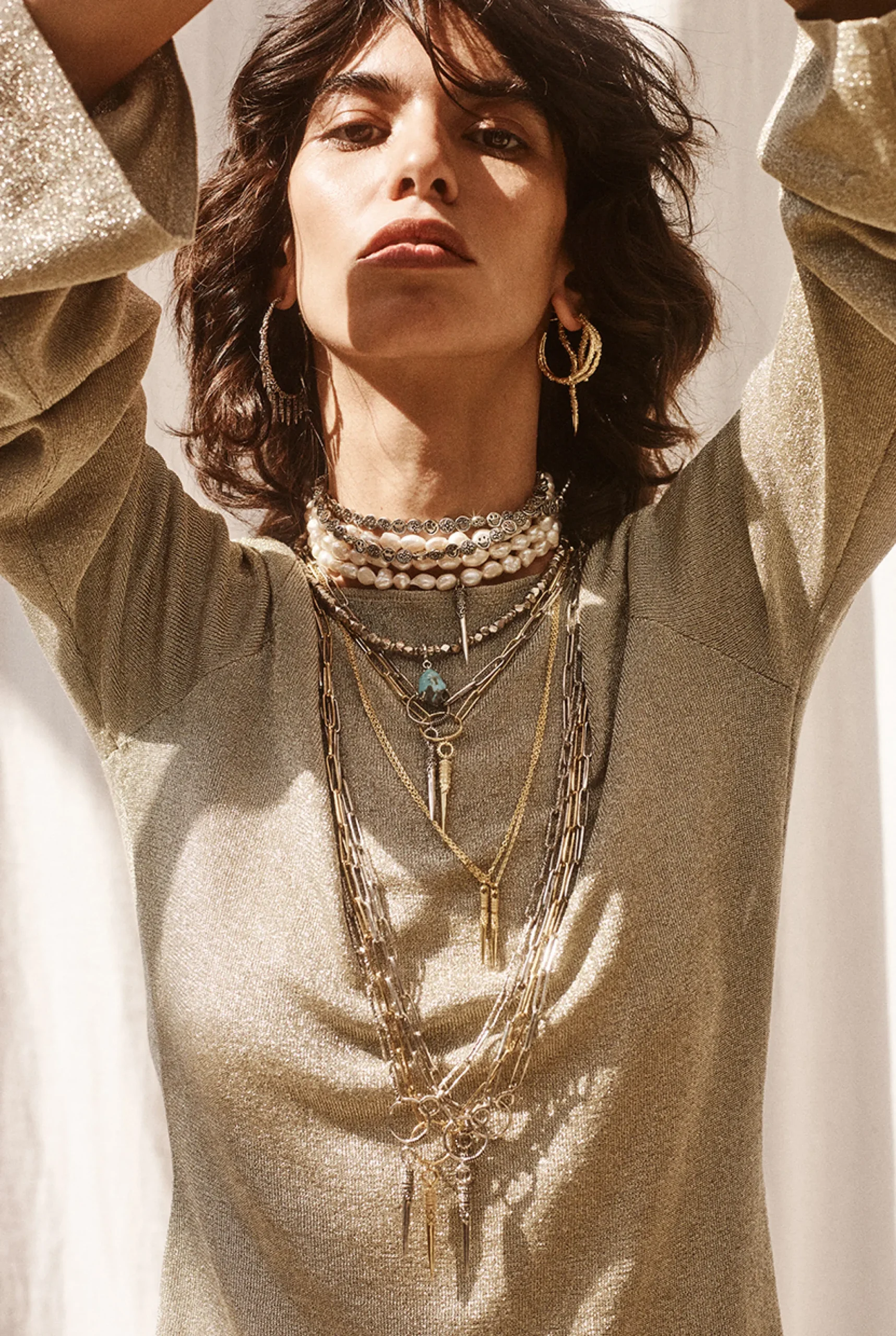 NAOKI collar de plata