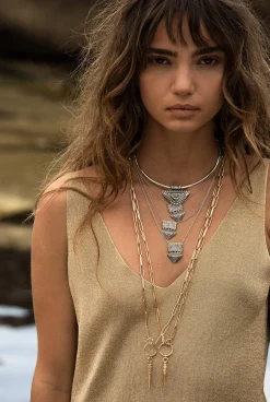 NAOMIE collar de plata