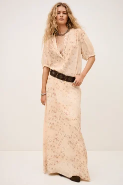 NATTALINA falda larga estampada