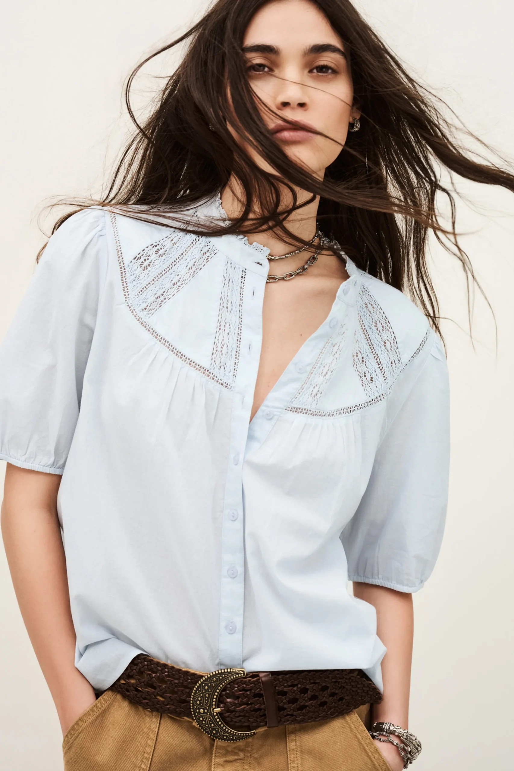 NELLA camisa de algodón
