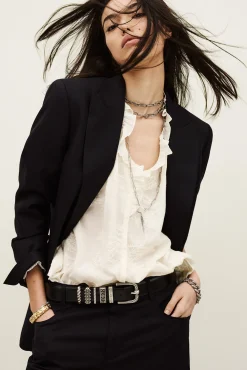 NISHA blazer recta traje