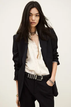 NISHA blazer recta traje