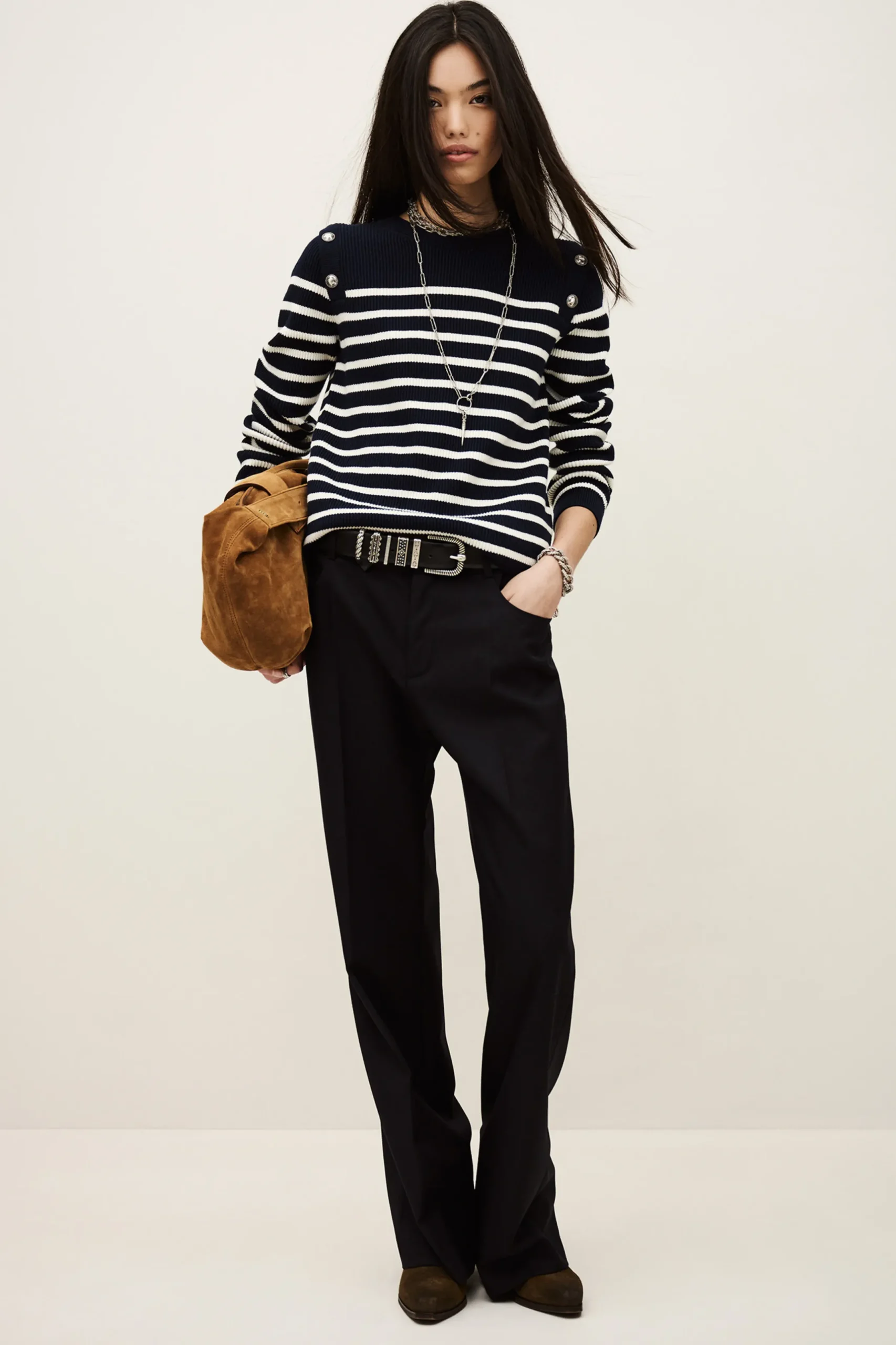 NIVES pantalón bootcut de lana € 215 € 150,50