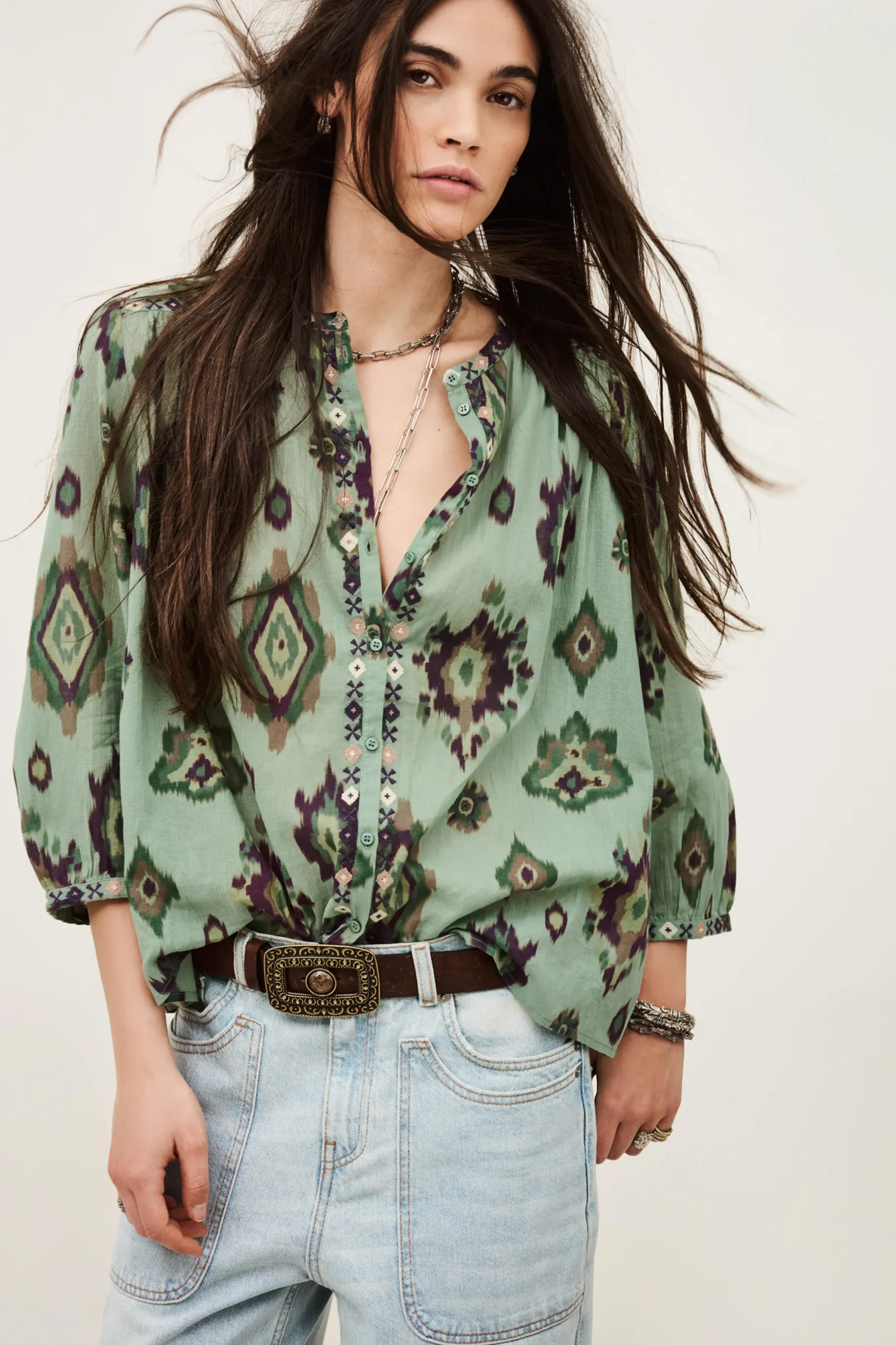 ODELIE camisa estampada