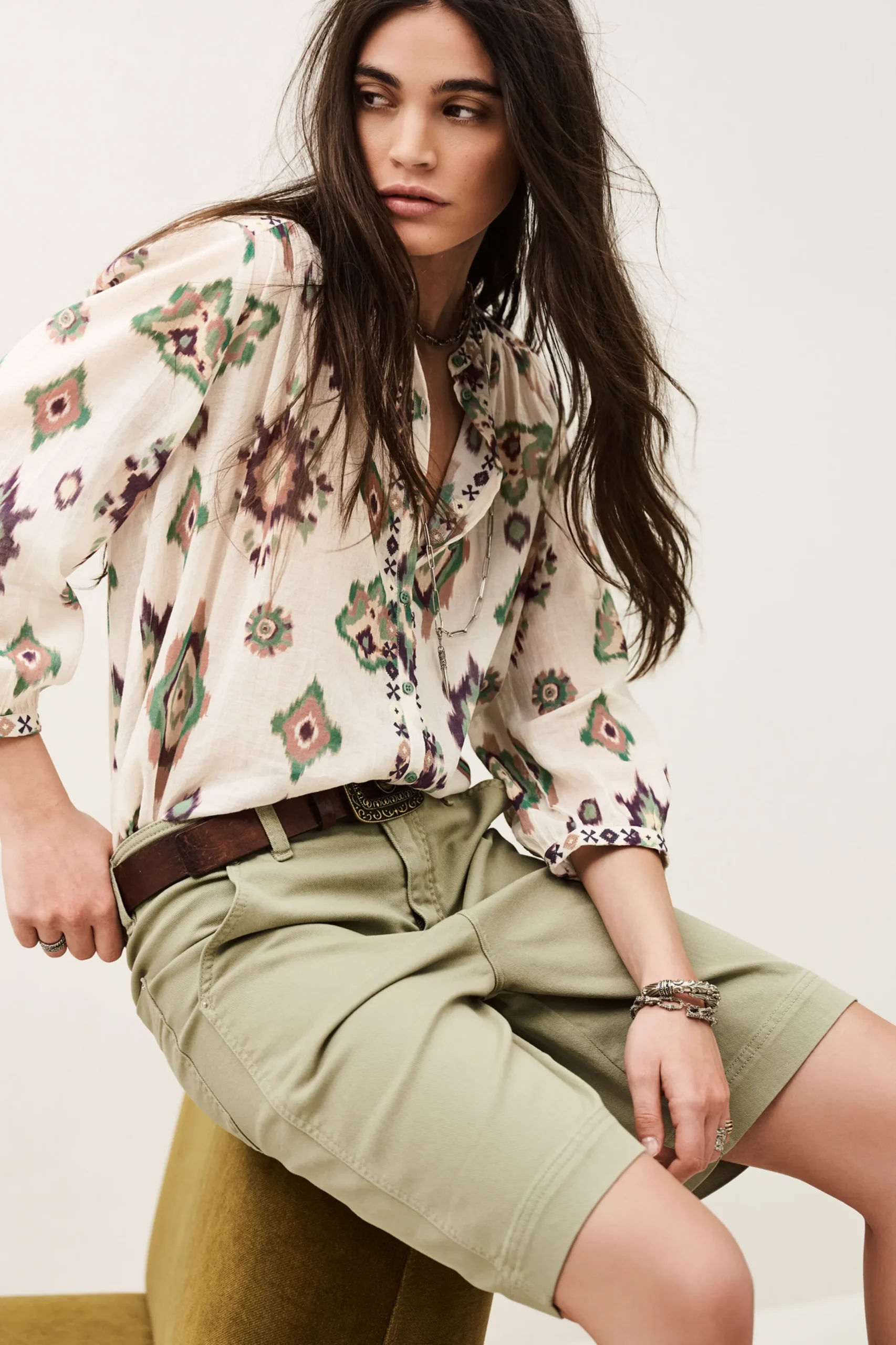 ODELIE camisa estampada