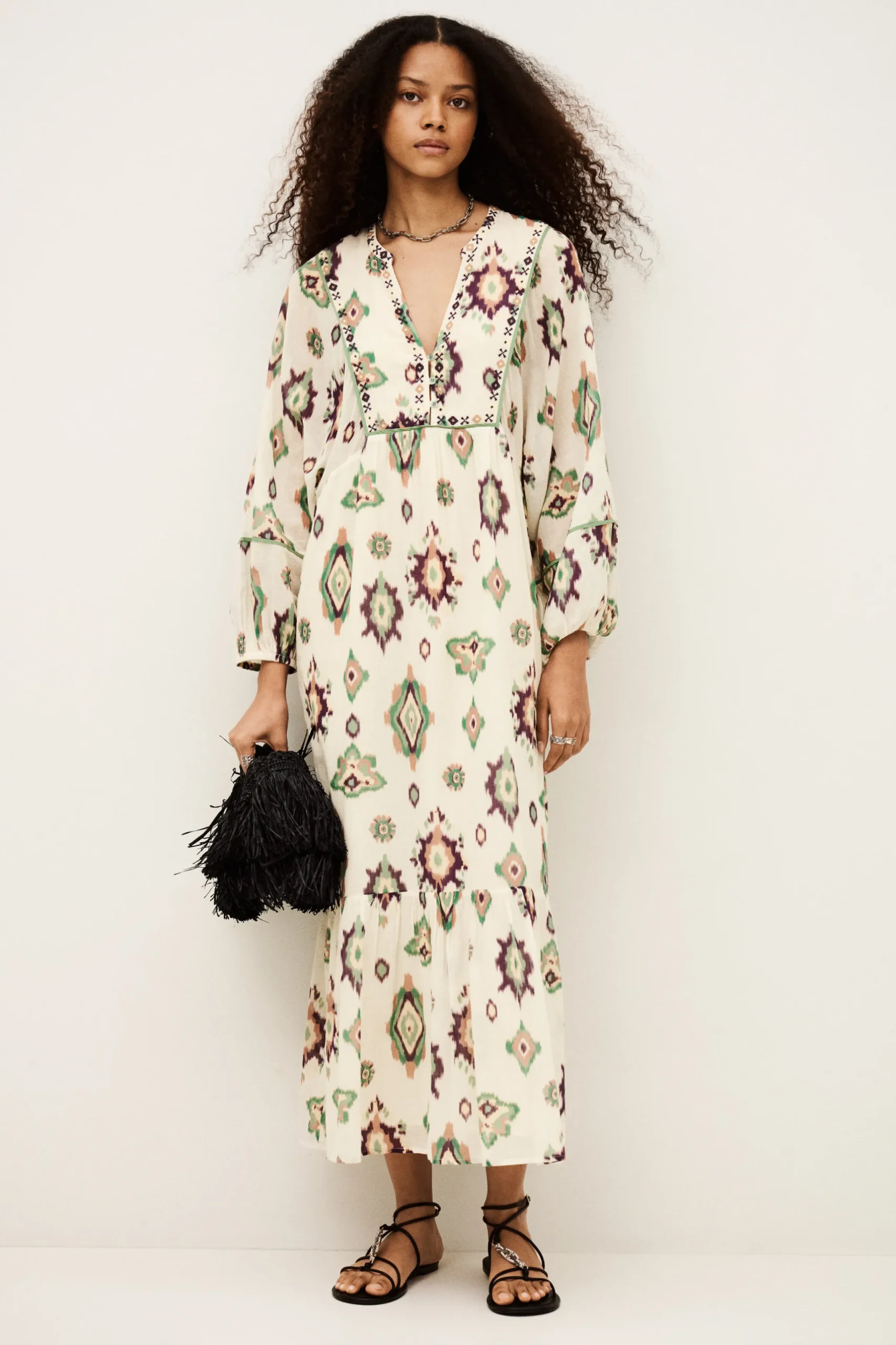 OELIA vestido midi