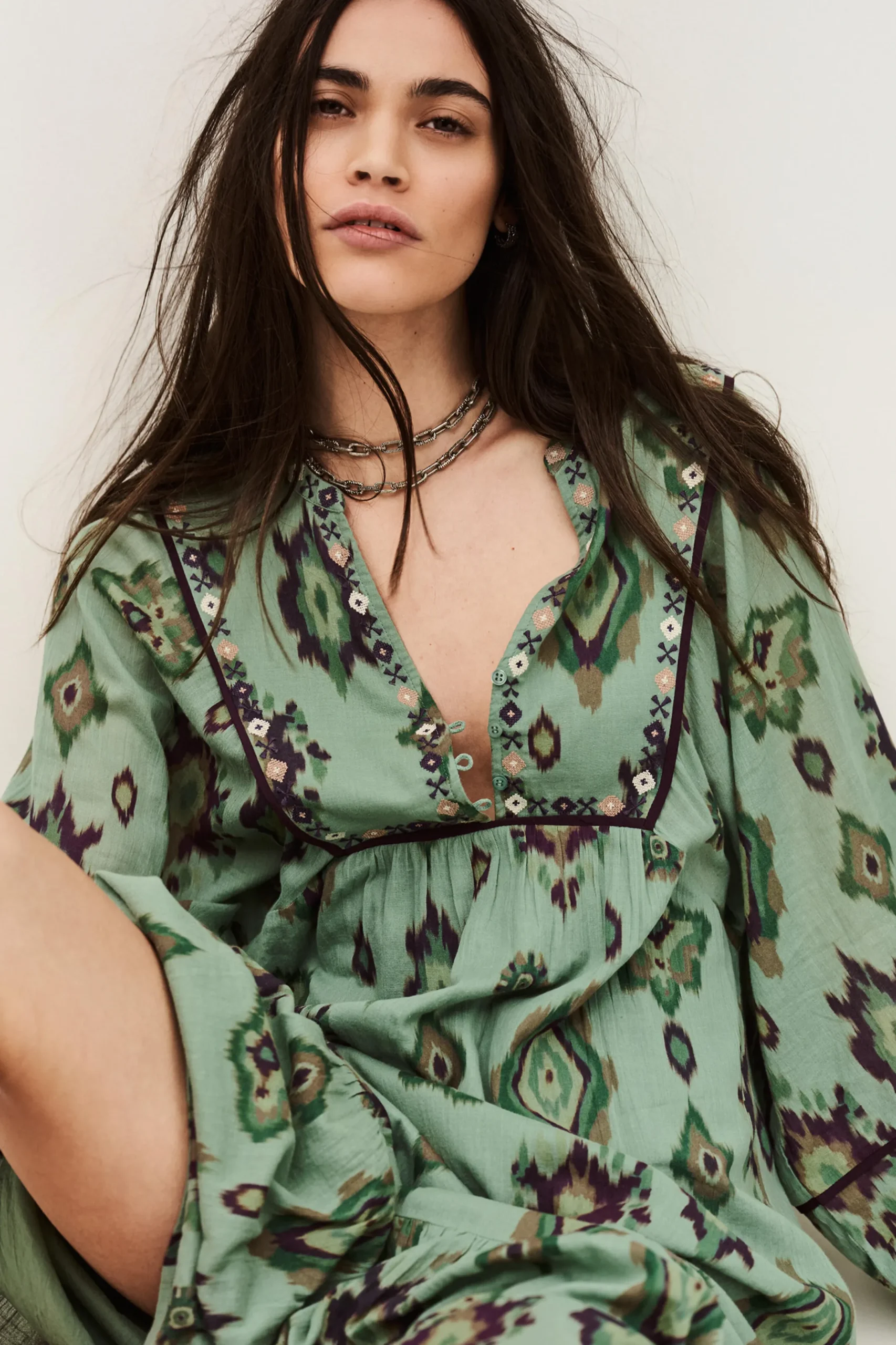 OELIA vestido midi