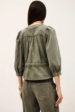OLAVINA wrap top