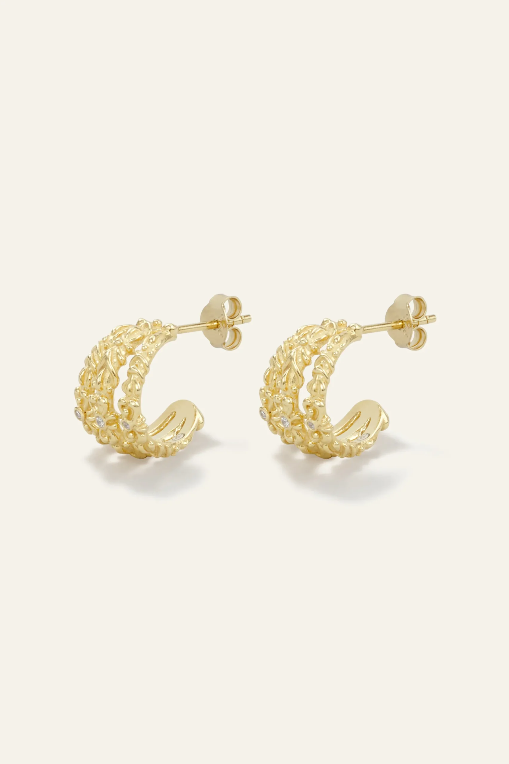 PERRINE pendientes de circonita